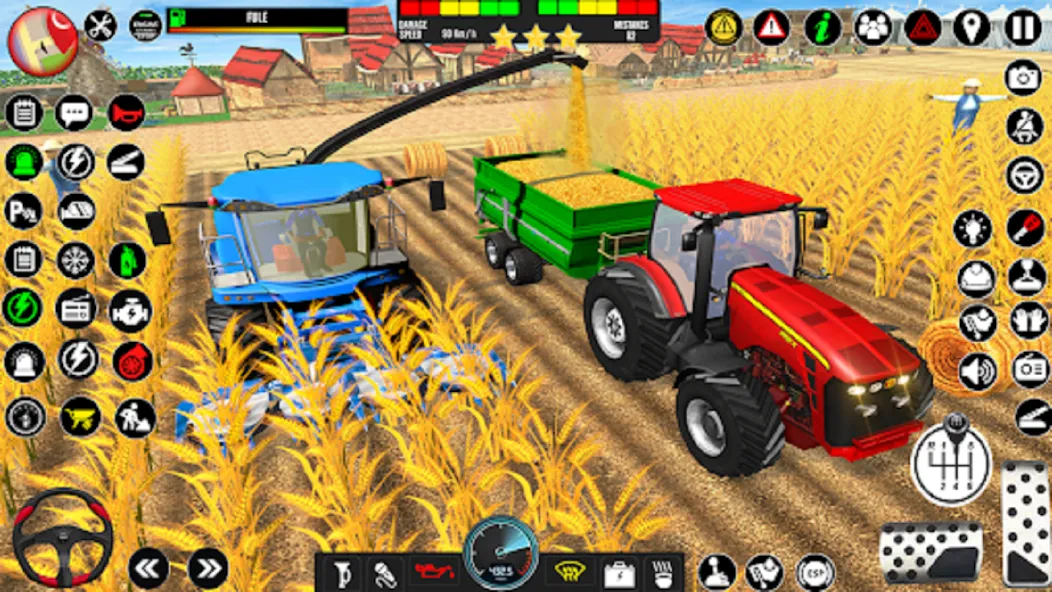 Indian Tractor Driving Game 3D (Фарминг Геймс)  [МОД Все открыто] Screenshot 3