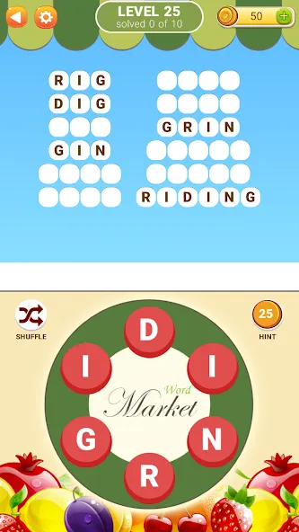 Word Market 2  [МОД Меню] Screenshot 3