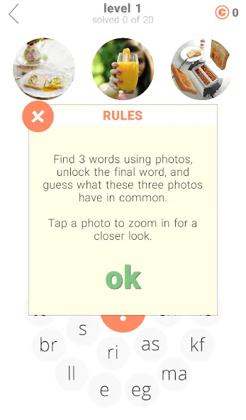 3 Circles: Word Game  [МОД Меню] Screenshot 2