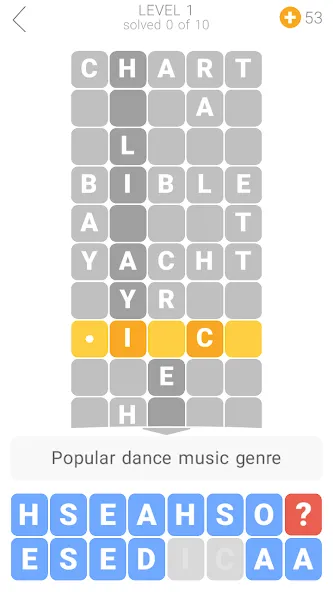 Word Tower Crosswords  [МОД Бесконечные деньги] Screenshot 1