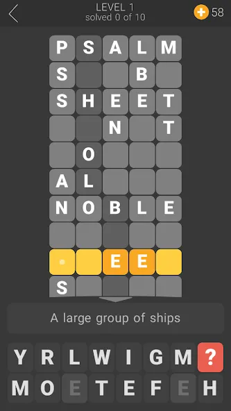 Word Tower Crosswords  [МОД Бесконечные деньги] Screenshot 5