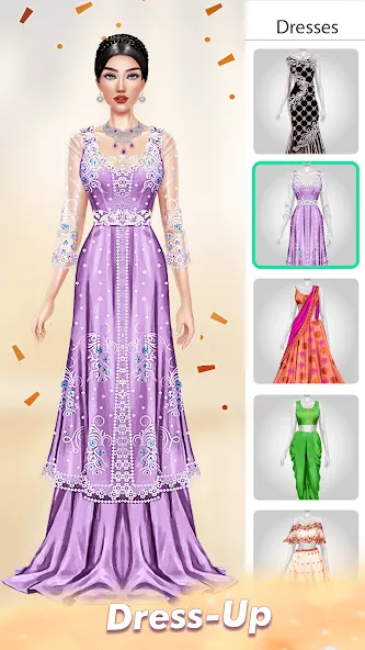 Makeup, Fashion Dress up Games  [МОД Бесконечные монеты] Screenshot 3