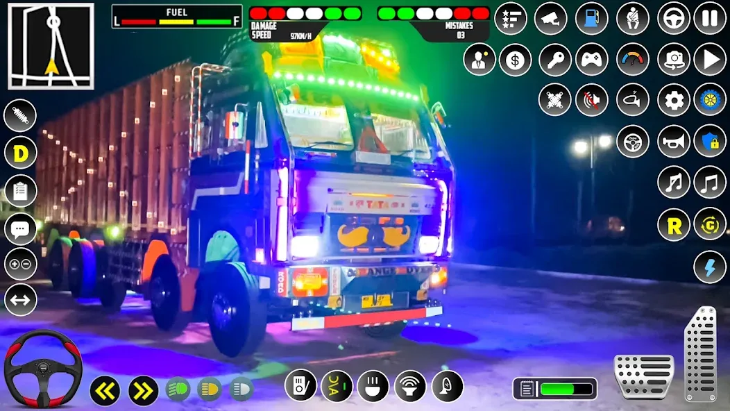 Indian Truck Driver Simulator  [МОД Unlimited Money] Screenshot 1