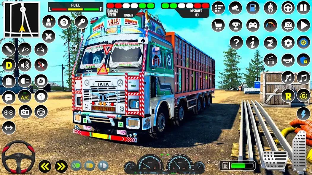 Indian Truck Driver Simulator  [МОД Unlimited Money] Screenshot 4