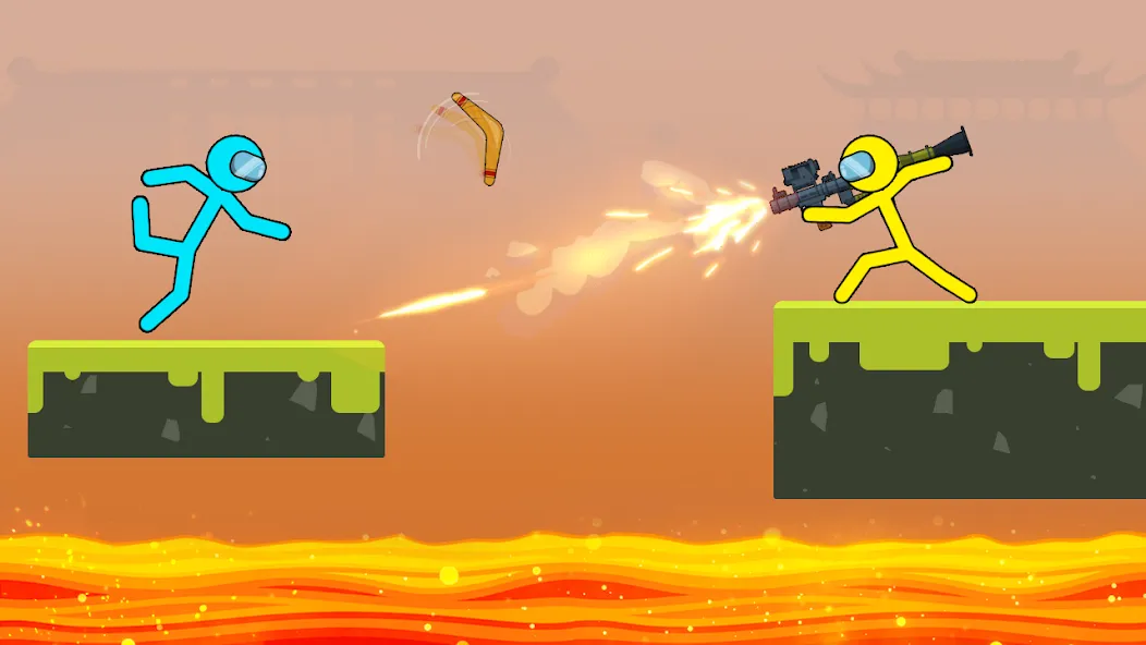 Stick-man Fighting Games  [МОД Меню] Screenshot 4