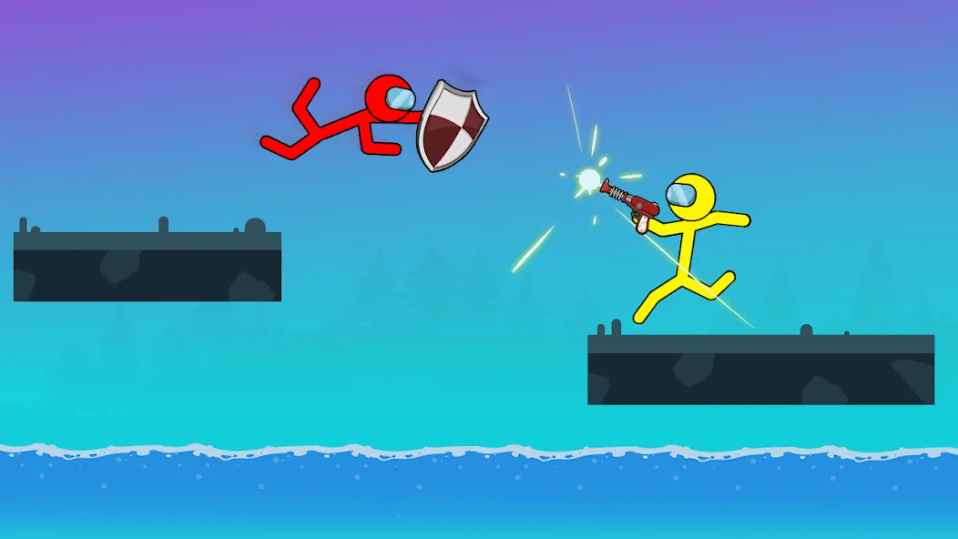 Stick-man Fighting Games  [МОД Меню] Screenshot 5