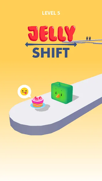 Jelly Shift - Obstacle Course (Джелли Шифт)  [МОД Бесконечные монеты] Screenshot 1