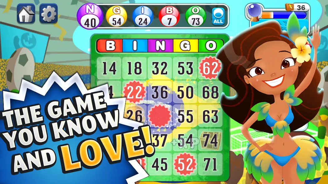 Bingo™: World Games  [МОД Бесконечные монеты] Screenshot 1