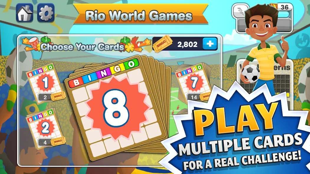 Bingo™: World Games  [МОД Бесконечные монеты] Screenshot 3