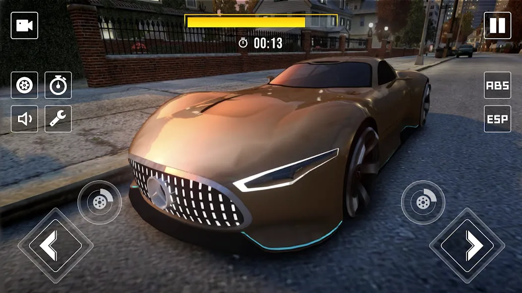 Drive Mercedes Benz Vision Car (Драйв Мерседес Бенц Вижн Кар)  [МОД Бесконечные монеты] Screenshot 4