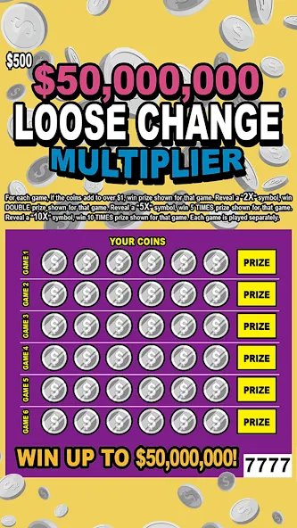 Scratch Off Lottery Scratchers  [МОД Все открыто] Screenshot 2