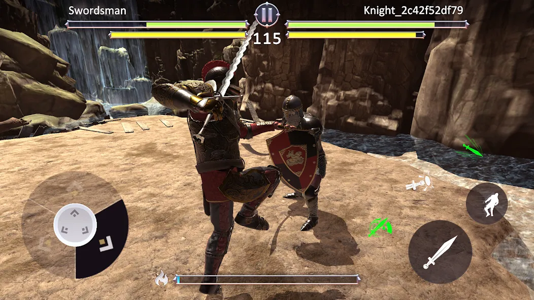 Knights Fight 2: New Blood (На русский язык это будет Найтс Файт 2)  [МОД Меню] Screenshot 4