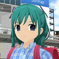 Взломанная Shoujo City 3D (Шодзо Сити 3D)  [МОД Unlocked] - полная версия apk на Андроид