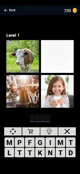 Puzzle: 4 pics 1 word offline  [МОД Меню] Screenshot 3