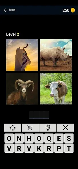 Puzzle: 4 pics 1 word offline  [МОД Меню] Screenshot 5