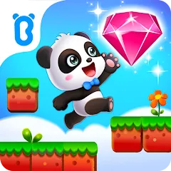 Скачать взломанную Little Panda’s Jewel Adventure  [МОД Бесконечные монеты] - полная версия apk на Андроид