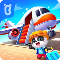 Скачать взломанную Baby Panda's Airport  [МОД Mega Pack] - полная версия apk на Андроид