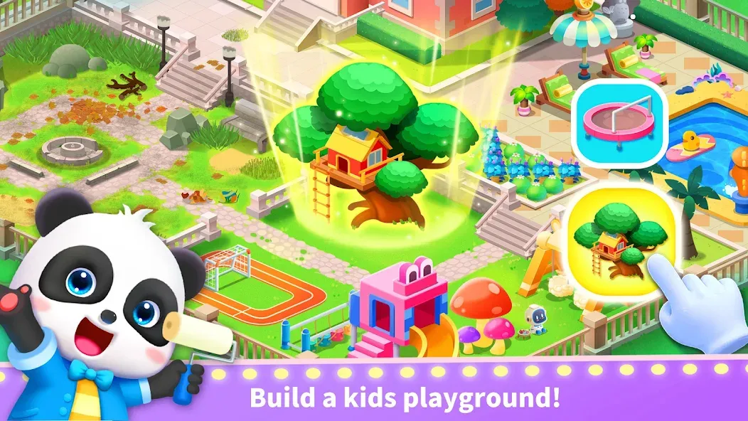 Baby Panda's Town: Life  [МОД Бесконечные деньги] Screenshot 2