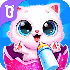 Взлом Little Panda: Baby Cat Daycare  [МОД Много денег] - последняя версия apk на Андроид