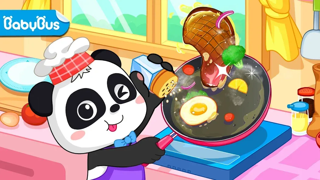 My Baby Panda Chef  [МОД Бесконечные монеты] Screenshot 1