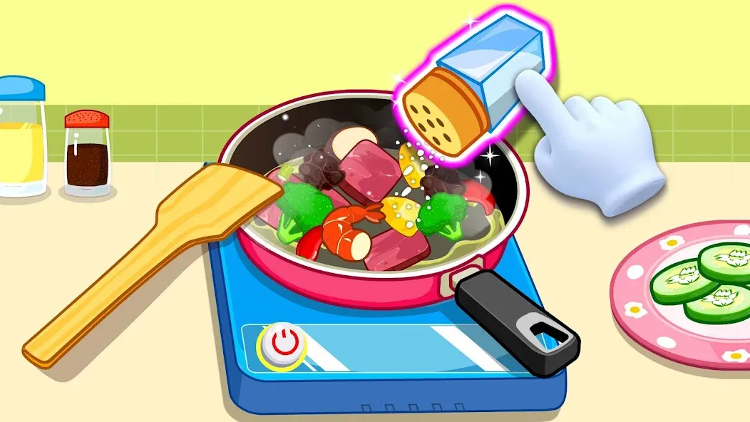 My Baby Panda Chef  [МОД Бесконечные монеты] Screenshot 3