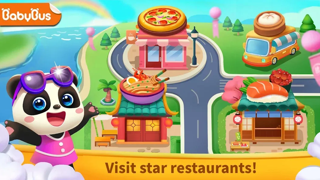 Little Panda: Star Restaurants  [МОД Menu] Screenshot 1