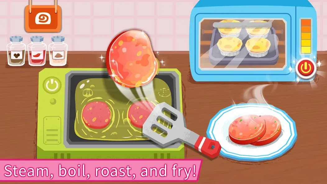 Baby Panda's Breakfast Cooking  [МОД Unlocked] Screenshot 3