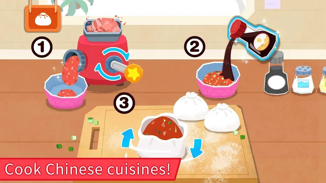 Baby Panda's Breakfast Cooking  [МОД Unlocked] Screenshot 4