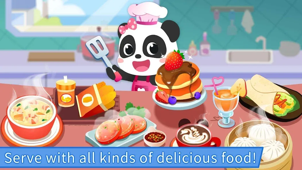 Baby Panda's Breakfast Cooking  [МОД Unlocked] Screenshot 5