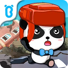 Взлом Baby Panda Earthquake Safety 1  [МОД Все открыто] - стабильная версия apk на Андроид