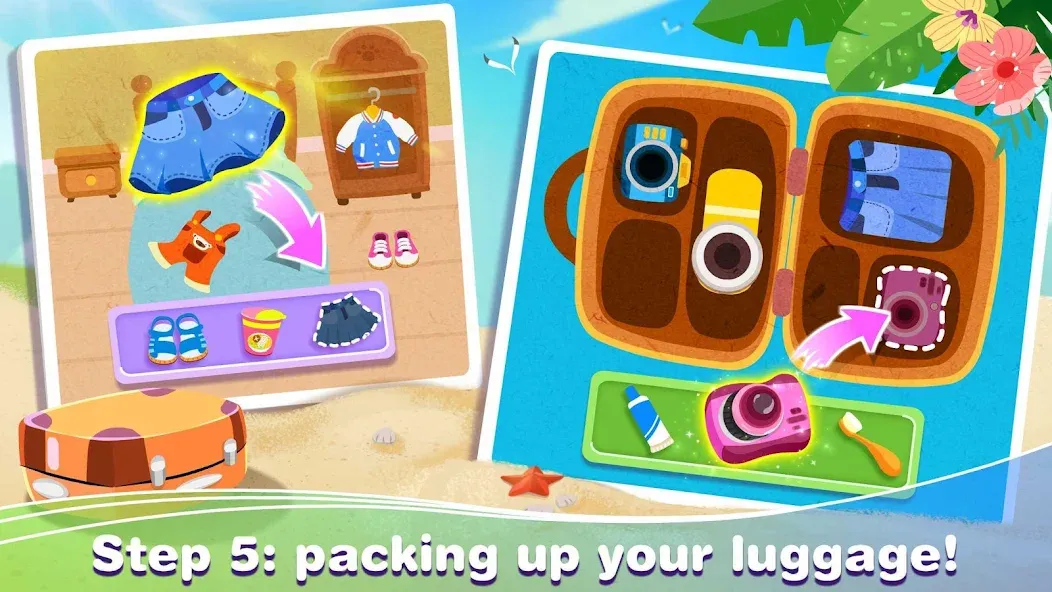 Baby Panda’s Summer: Vacation  [МОД Unlocked] Screenshot 5