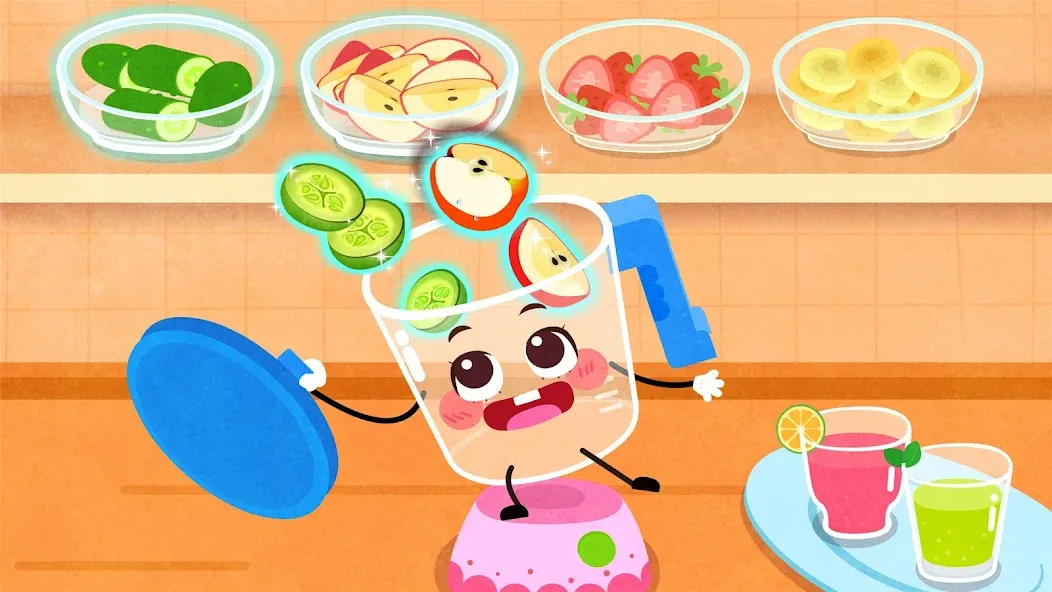 Baby Panda's Kitchen Party  [МОД Все открыто] Screenshot 4