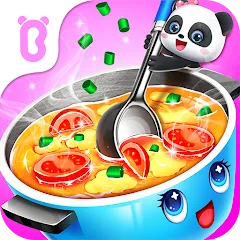 Скачать взлом Baby Panda's Kitchen Party  [МОД Все открыто] - стабильная версия apk на Андроид