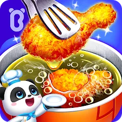 Взлом Little Panda's Space Kitchen  [МОД Mega Pack] - полная версия apk на Андроид