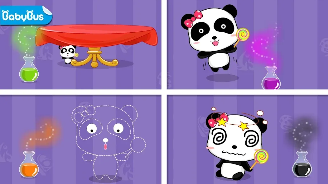 Baby Panda's Color Mixing  [МОД Unlimited Money] Screenshot 1