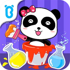 Взломанная Baby Panda's Color Mixing  [МОД Unlimited Money] - последняя версия apk на Андроид