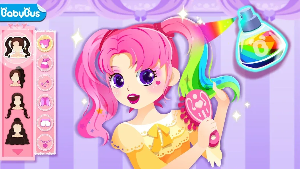 Little Panda: Princess Makeup  [МОД Бесконечные монеты] Screenshot 3