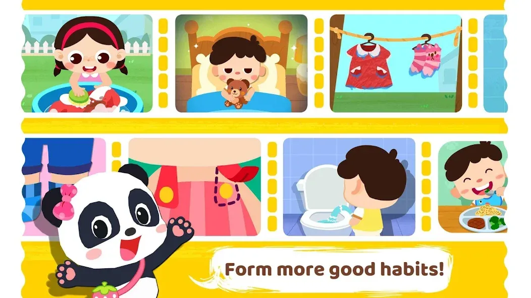 Baby Panda's Daily Habits  [МОД Unlimited Money] Screenshot 5