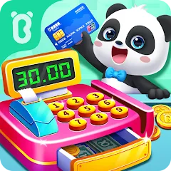 Скачать взломанную Baby Panda's Supermarket  [МОД Все открыто] - стабильная версия apk на Андроид