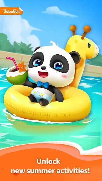 Talking Baby Panda-Virtual Pet  [МОД Бесконечные деньги] Screenshot 1