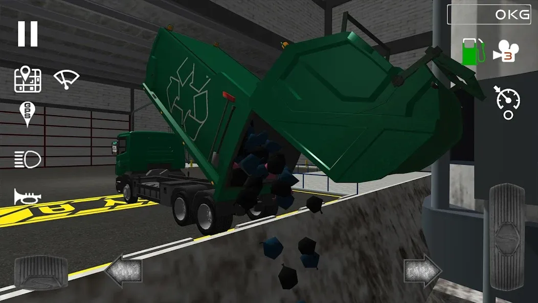 Trash Truck Simulator (Трэш Трак Симулятор)  [МОД Бесконечные деньги] Screenshot 3