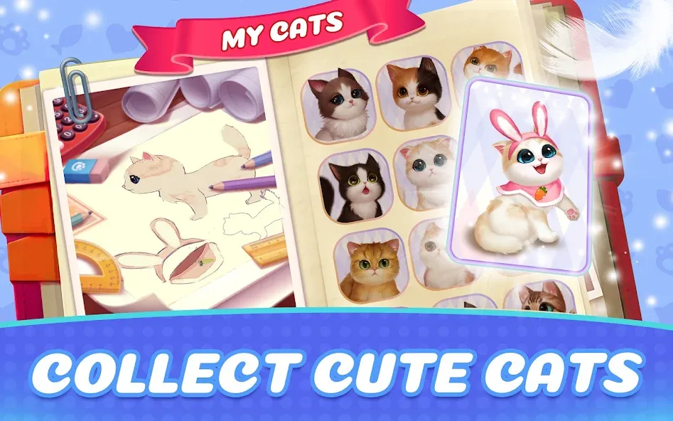 Kitten Match (Киттен Матч)  [МОД Mega Pack] Screenshot 2