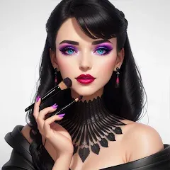 Скачать взлом Fashion Makeover Stylist Game  [МОД Mega Pack] - последняя версия apk на Андроид