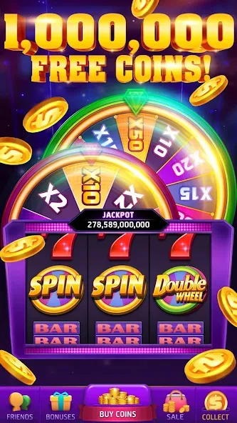 777 Casino – vegas slots games (Казино)  [МОД Бесконечные деньги] Screenshot 1