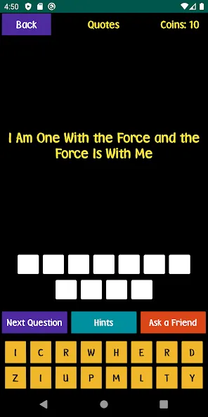 Quiz For SW Fans (Квиз для фанатов ЗВЗ)  [МОД Unlocked] Screenshot 4