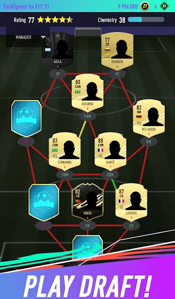 Pack Opener for FUT 21 (Пакопенер для  21)  [МОД Mega Pack] Screenshot 3