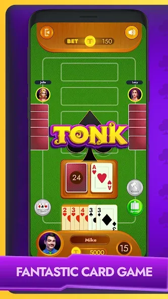 Tonk - Classic Card Game (Тонк)  [МОД Mega Pack] Screenshot 1