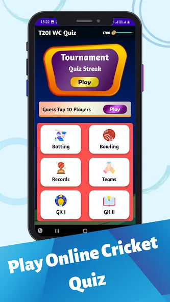 Cricket Quiz Game (Крикет Викторина Т20)  [МОД Menu] Screenshot 3