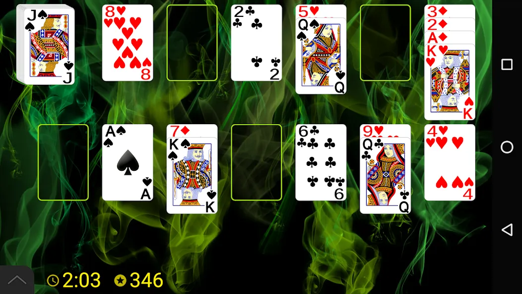 All In a Row Solitaire (Ол ин э Роу Солитер)  [МОД Unlimited Money] Screenshot 1