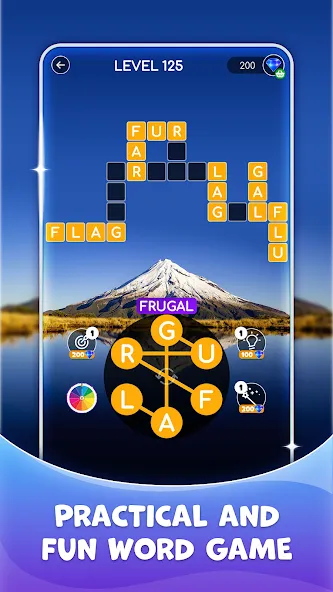 Calming Crosswords Word Puzzle  [МОД Unlocked] Screenshot 4